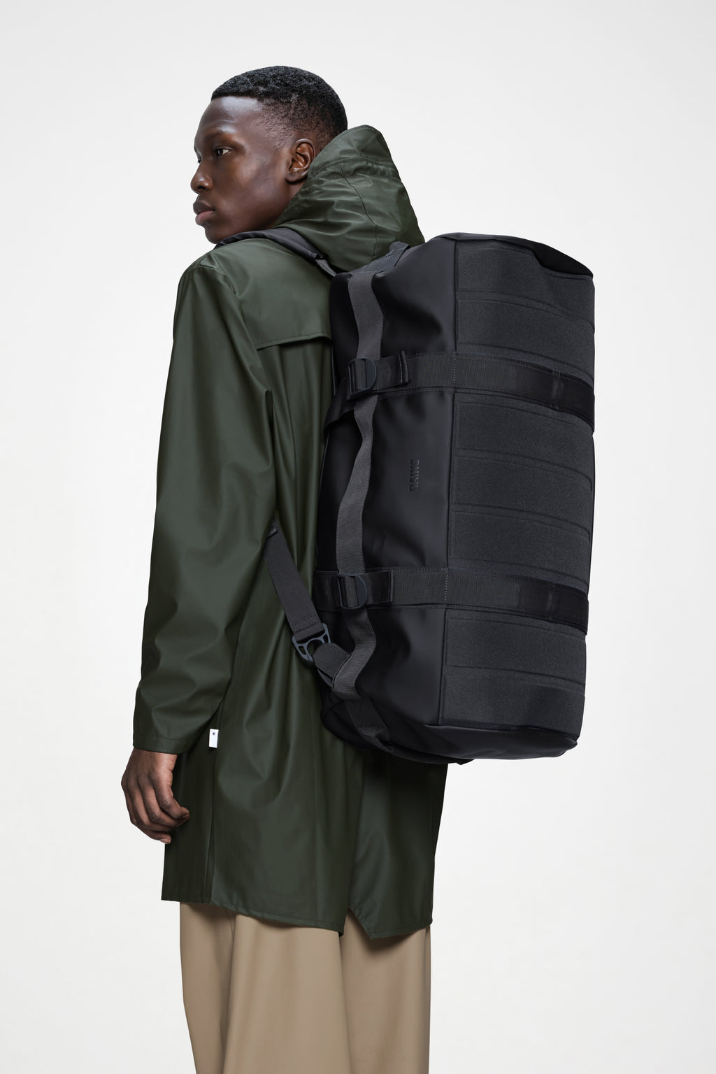 Rains® Texel Duffel Bag in Black for €179