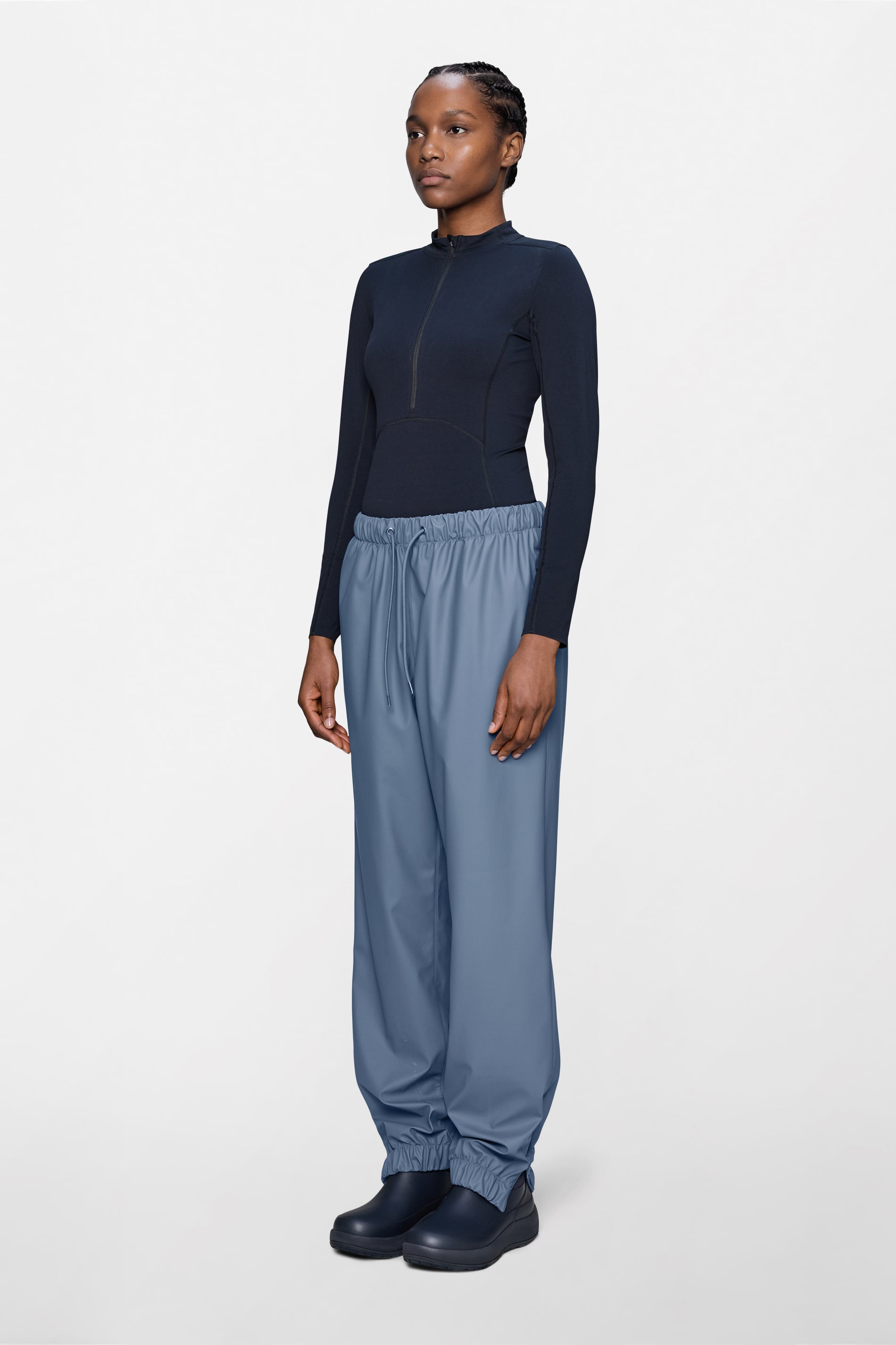 RAINS Rain Pants Regular Blue Dusk Pants