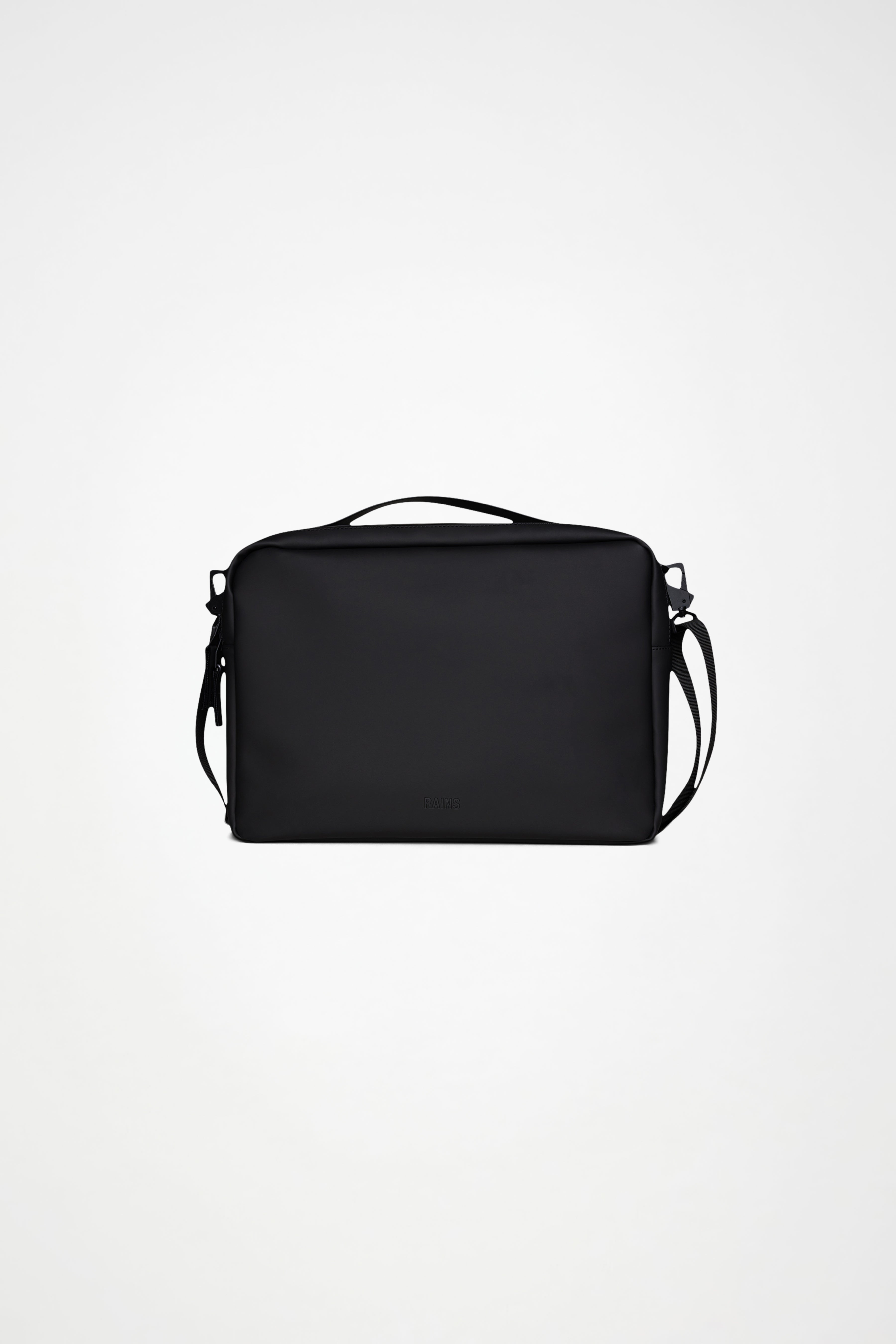 RAINS Laptop Bag 13″/14″ Black 4.80L H25 x D5.50 x W35 cm Laptop bag