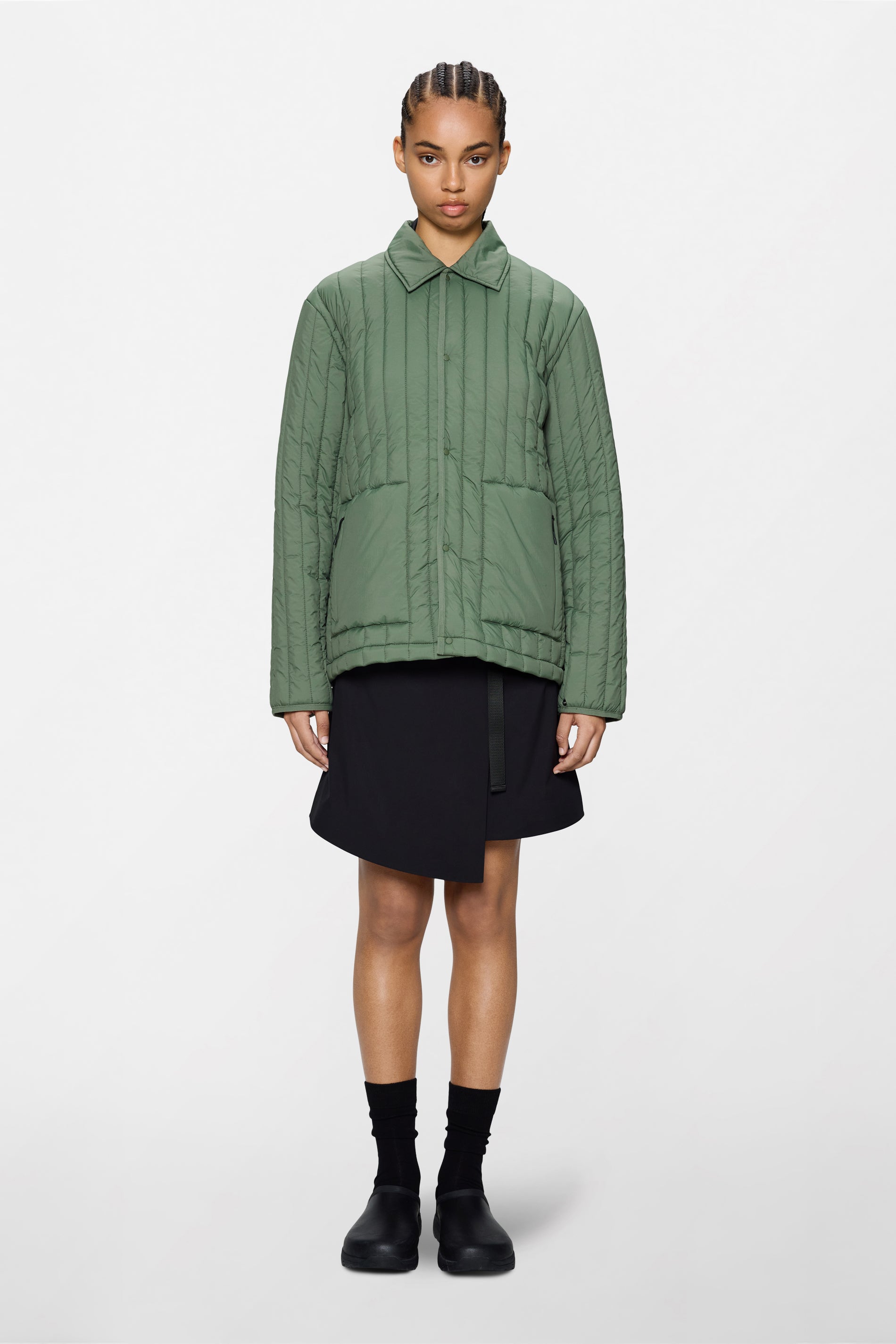 RAINS Banja Liner Overshirt Well Long Sleeve