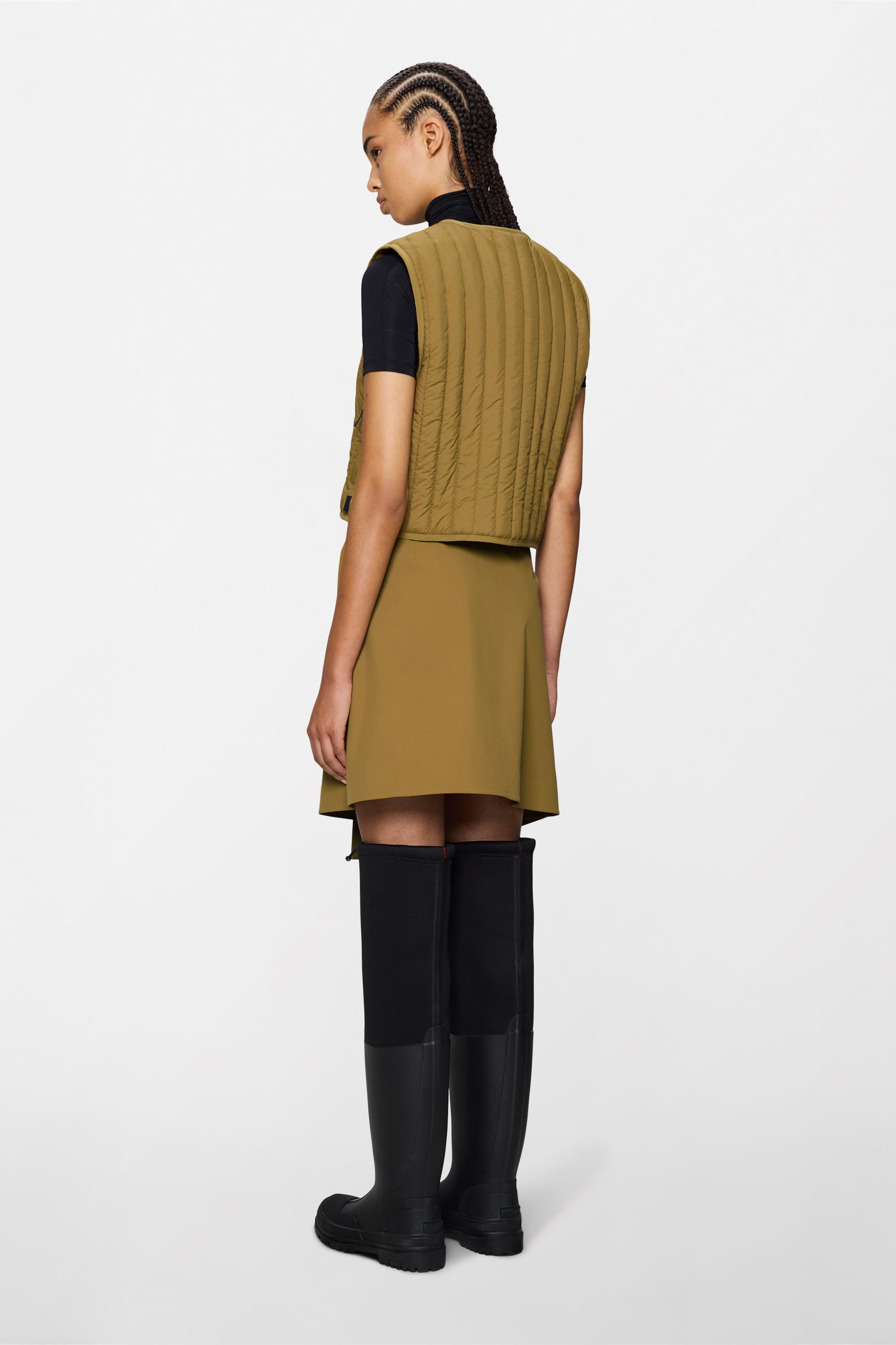 RAINS Banja Short Liner W Vest Dawn Short Sleeve
