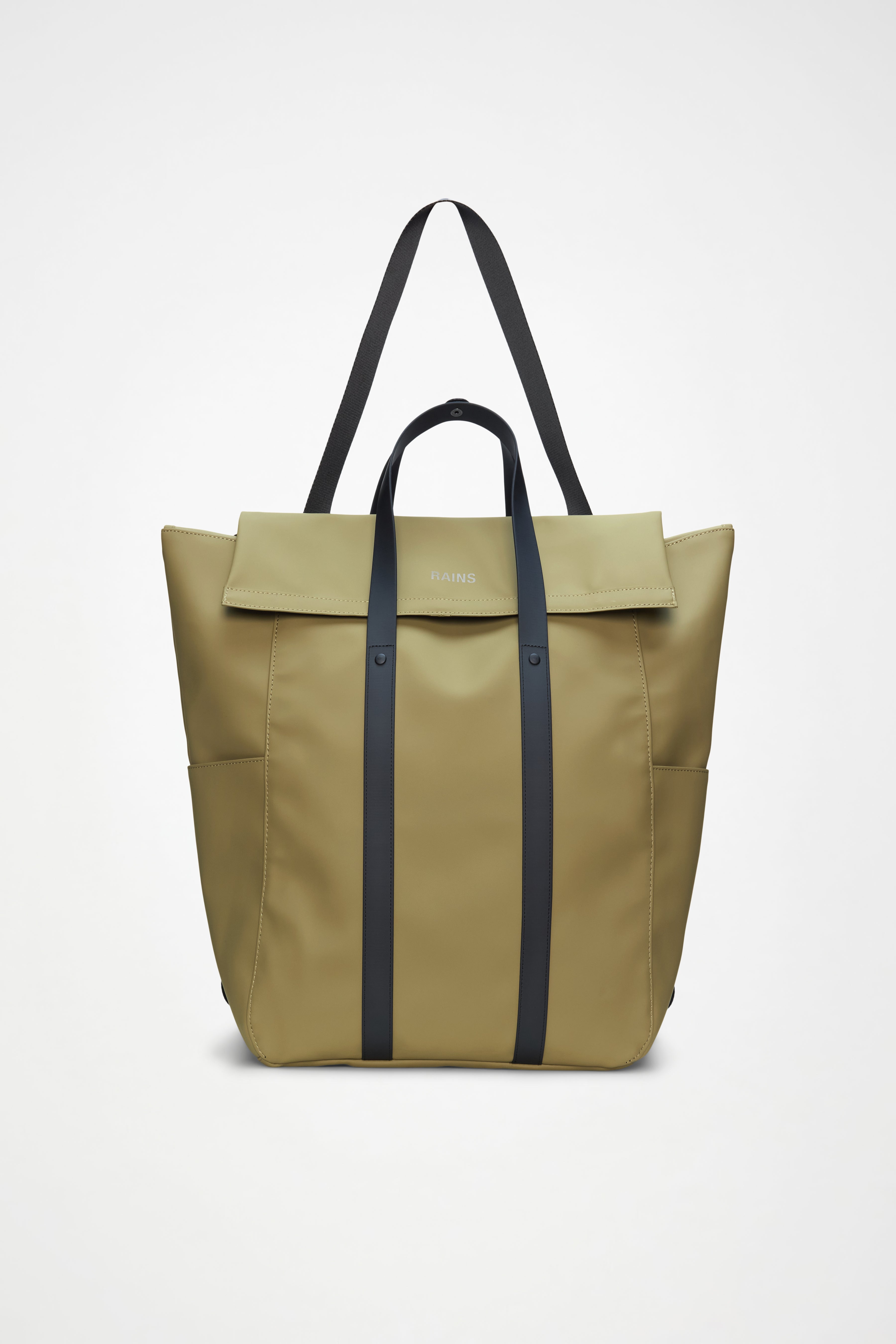 RAINS 2 Way Tote Bag Large Fawn 29L H47 x D18 x W35 cm Tote
