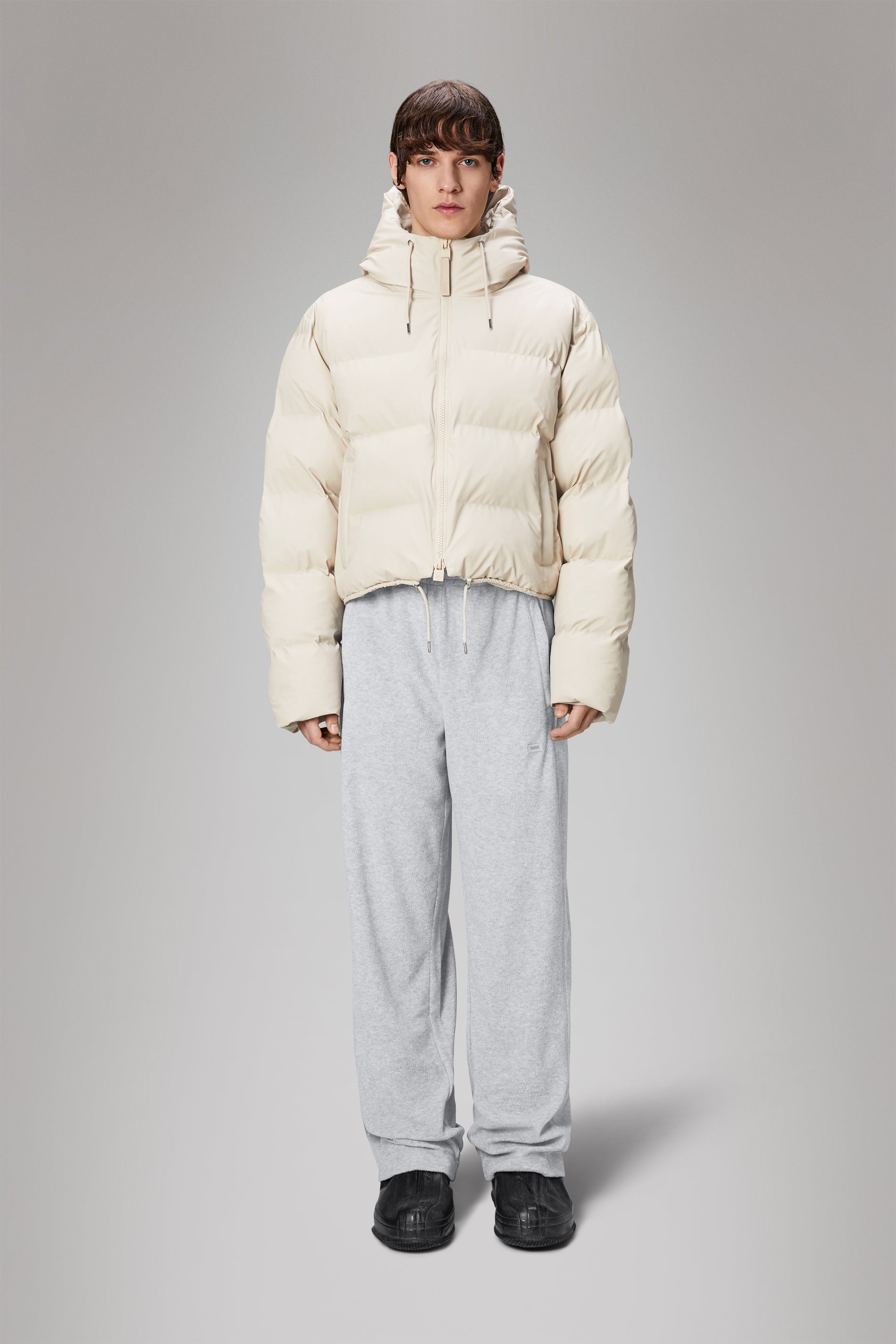 RAINS Alta Short Puffer Jacket Dune Jacket