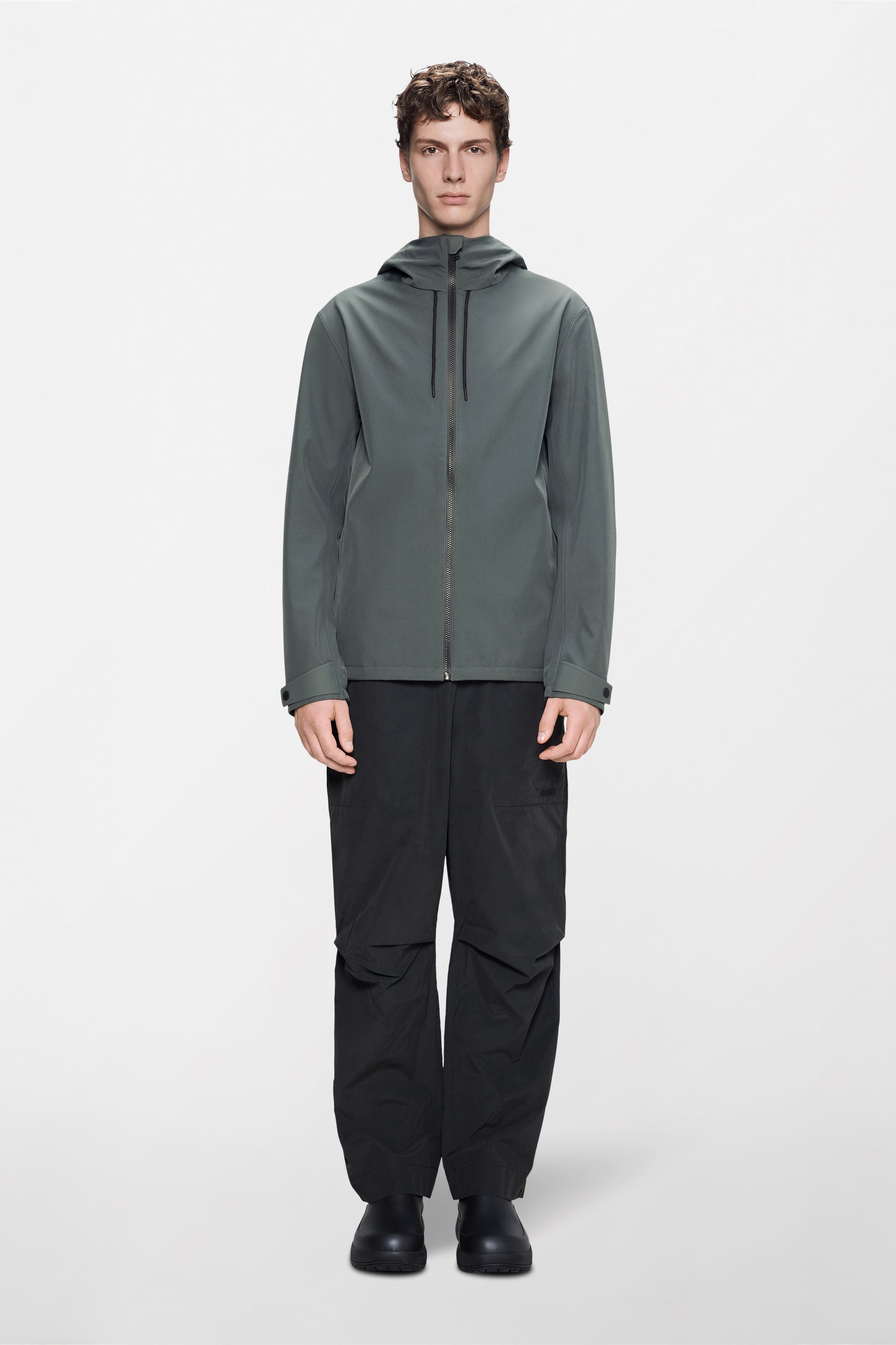 RAINS Suva Softshell Jacket Dark Grey Jacket