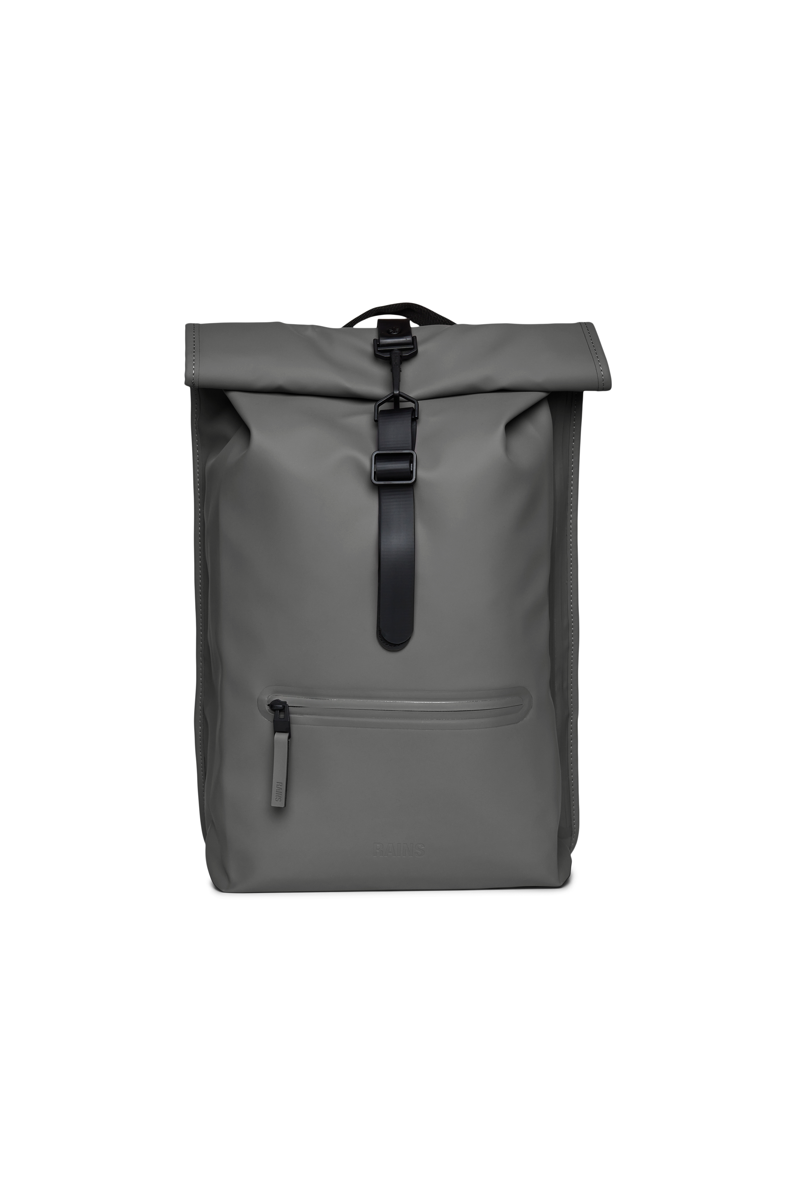 RAINS Rolltop Rucksack Grey Backpack