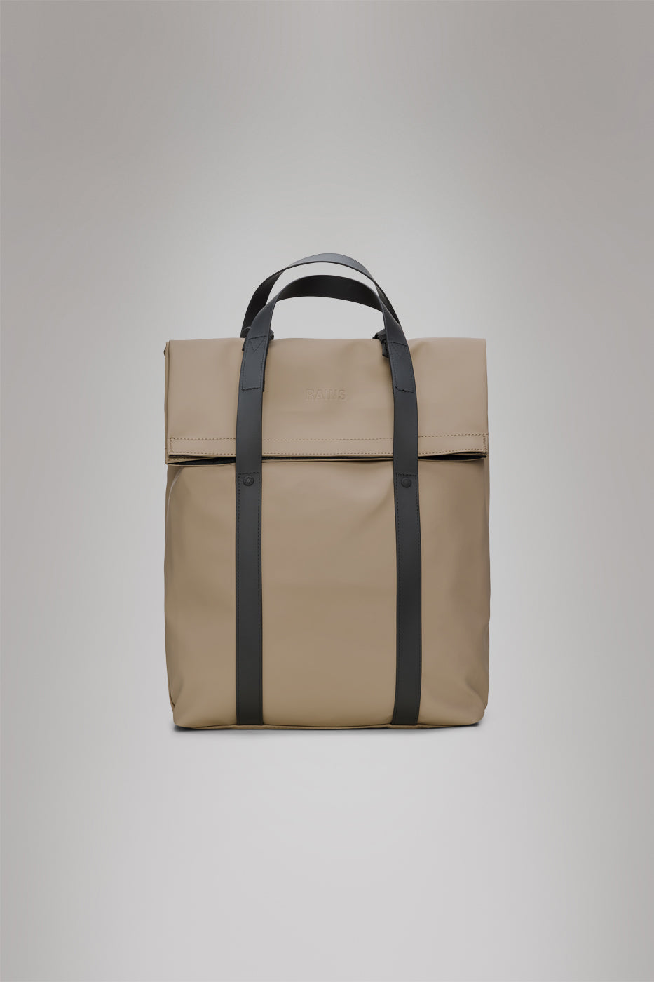 RAINS 2 Way Tote Backpack Beige 15L H58 x D12 x W33 cm Backpack