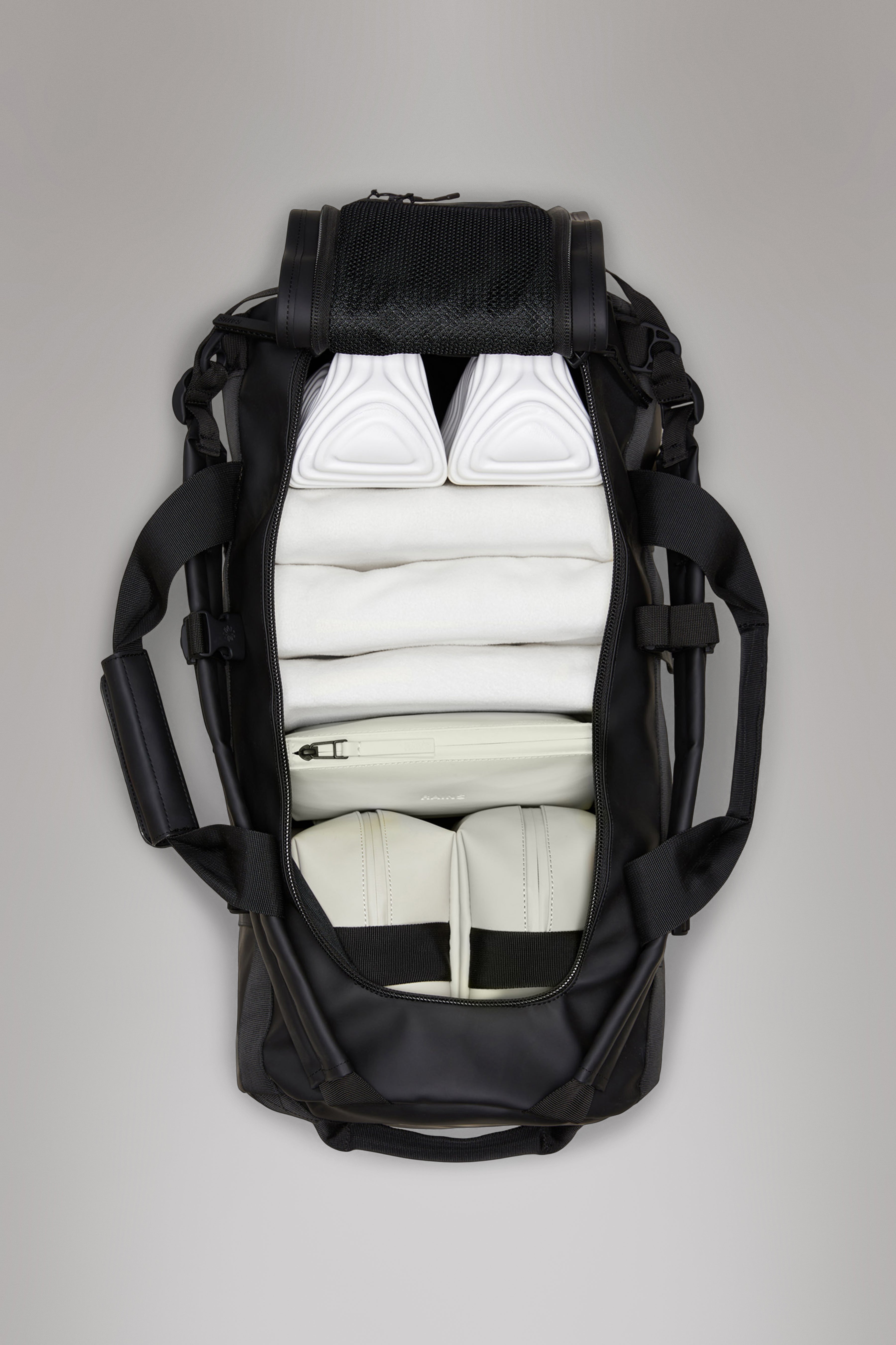 Rains Texel Duffel Bag Lagoon 68L H34 x D34 x W59 cm Duffel