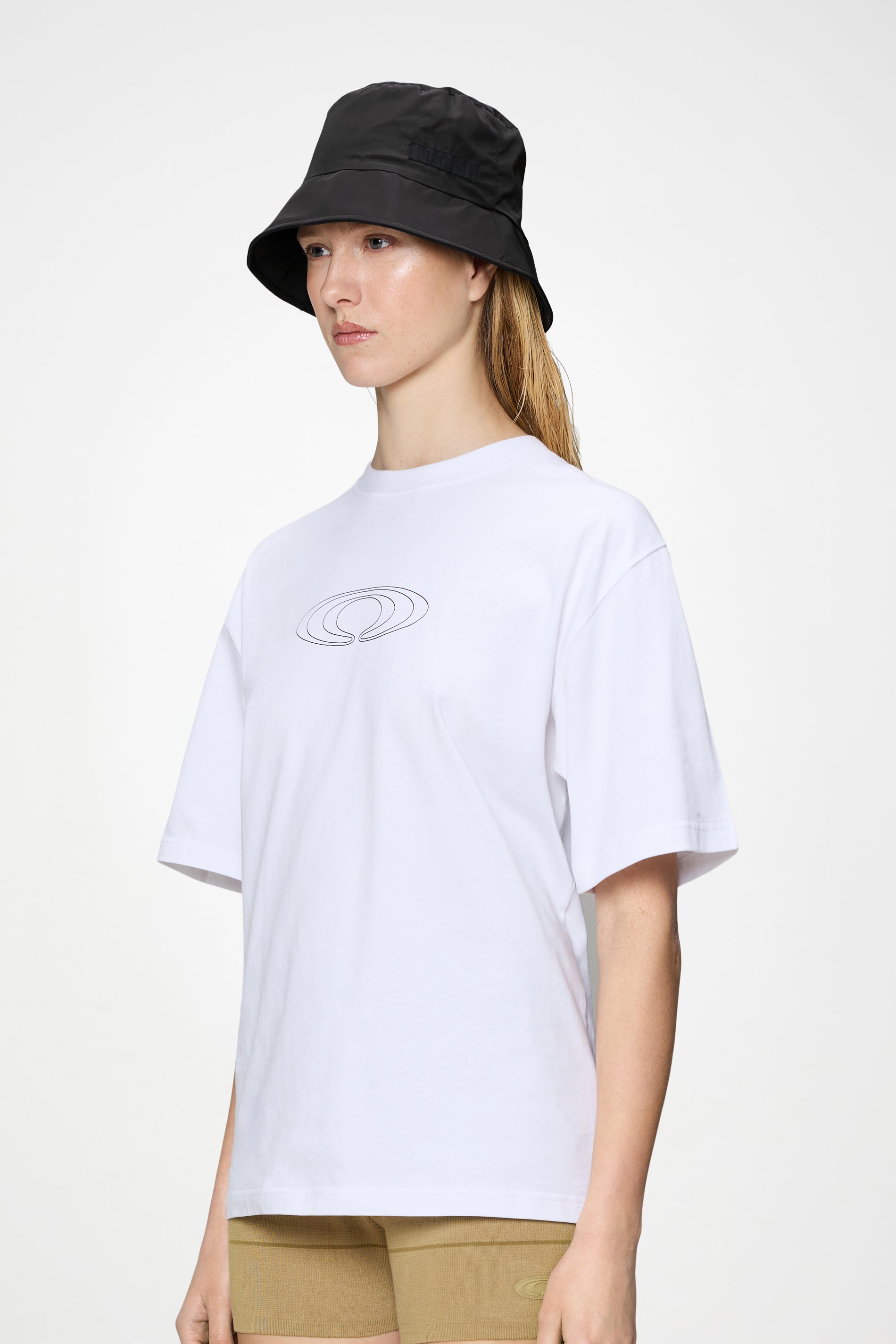 RAINS Relaxed Bucket Hat Black Headwear
