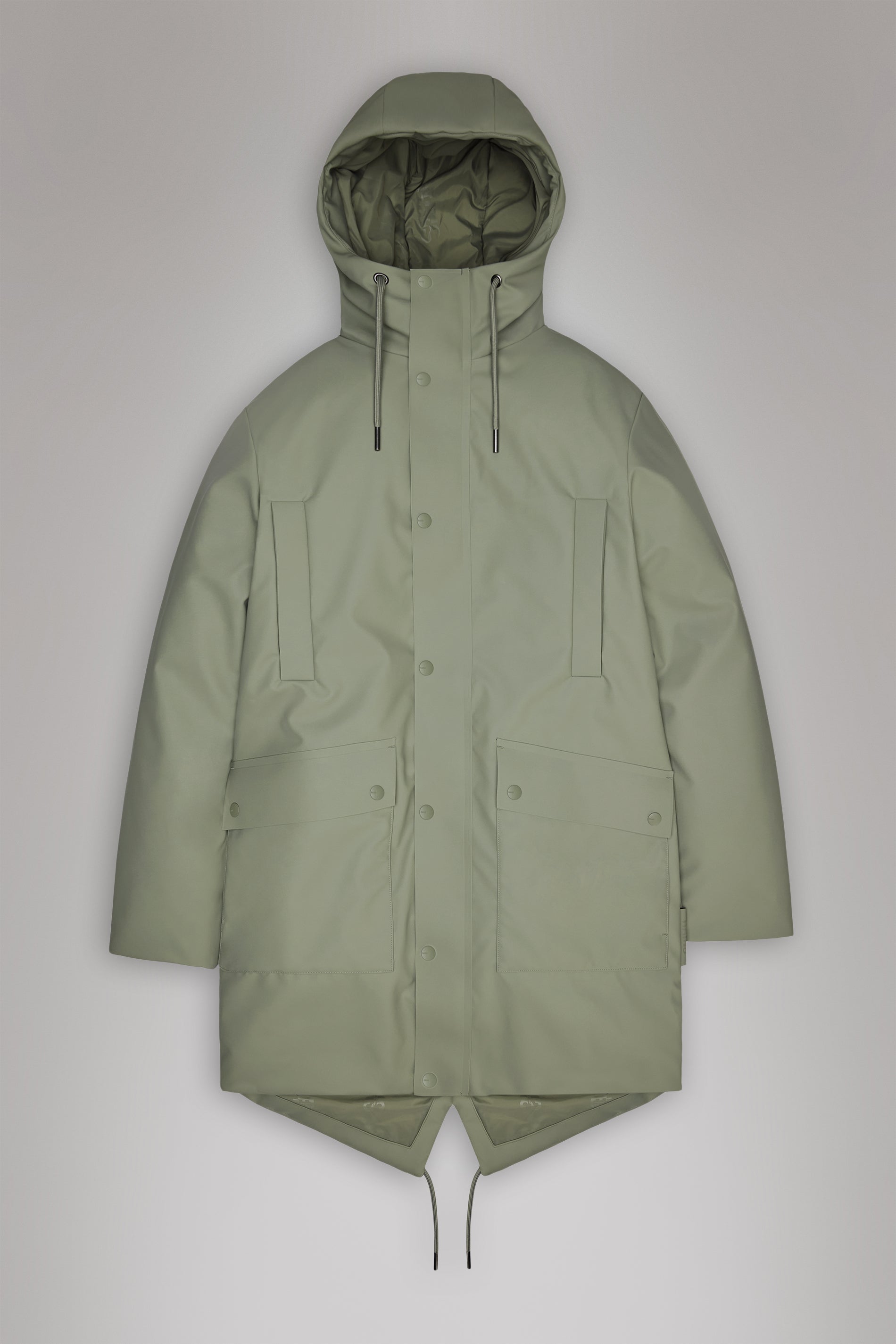 Rains Nome Long Parka Drift Jacket